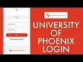 University of Phoenix Login Sign In 2021 phoenix edu Login