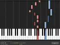 Versailles no Bara  ベルサイユのばら " Piano Tutorial" synthesia 80% speed
