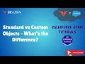 Object Manager Explained Standard vs Custom Objects Salesforce Admin Tutorial