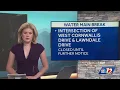 Water main break closes Greensboro intersection