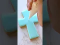 Decorating a Cross Cookie