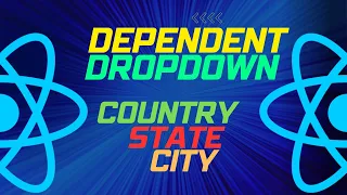 Dependent Dropdown in React TypeScript Country State City With API And Local Data