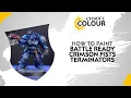 How to Paint Battle Ready Crimson Fists Terminator