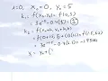 Chapter 08 03 Runge Kutta Second Order Method of Solving Ordinary Differential Equations - Example