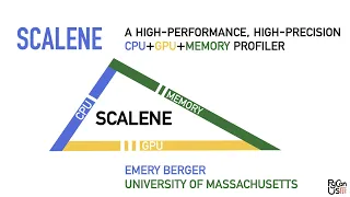 Scalene a high-performance high-precision CPU GPU memory profiler for Python PyCon US 2021