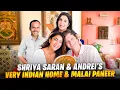 Shriya Saran \u0026 Andrei Ke Pretty Home Mein Drishyam 3 Ki Baatein Over Delicious Paneer Makhani!
