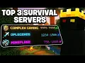 The BEST Minecraft Survival Servers You NEED To Play TODAY
