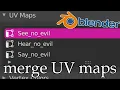 Blender - Merge UV maps