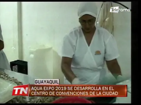 Aqua Expo 2019 se desarrolla en el centro de convenciones de la ciudad