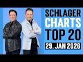 Lagu Schlager Charts – 29.01.2026 | Neues Roland Kaiser Video – ist der Weg an die Spitze frei? 🔥😲