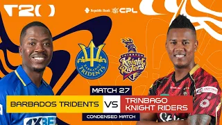 Condensed Match | Barbados Tridents vs Trinbago Knight Riders | CPL 2026