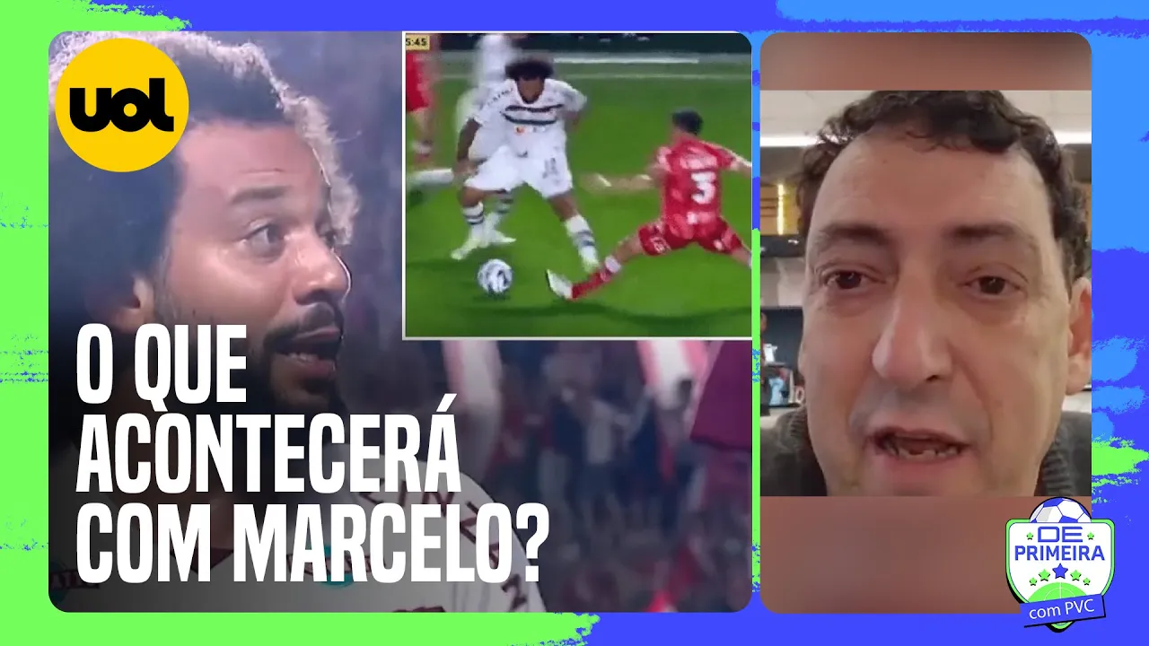 PVC: FLUMINENSE TERIA ARGUMENTO PARA PEDIR A ANULAÇÃO DA EXPULSÃO DE MARCELO CONTRA O ARGENTINOS JRS