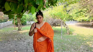 saffron saree serenity plus size model eti kolkata park fashion