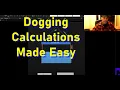 Dogging calculations made easy