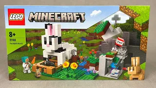 LEGO MINECRAFT 21181 | KRÓLICZA FARMA | RECENZJA