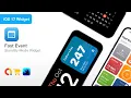 Fast Event - iOS 17 StandBy Mode Widget Full SwiftUI Source Code Xcode 15