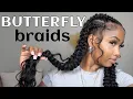 Butterfly Braids Tutorial Easy Braided Hairstyles