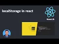 React local storage