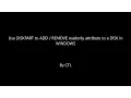 Use DISKPART utility to add remove readonly attribute