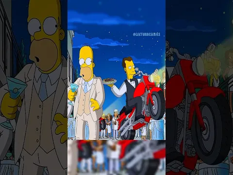 LOS SIMPSON EN UNA BARRIO DE RICOS 😅🙉🤣 #shortsfeed #short #viralvideo #viral