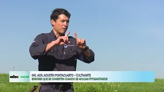 Errores que se cometen al aplicar agroquímicos desde la pulverizadora