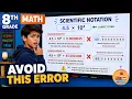 Common Scientific Notation Mistakes Grade 8 Math Week 13 Day 3