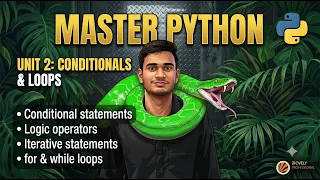 Python Programming Unit 2 Part 1 Conditional Iterative Statements in Python