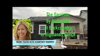New Homes in Highlands Ranch Colorado - Garrison Model by Richmond at Backcountry