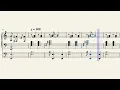 John Coltrane "My Favorite things" Soprano sax, piano and bass transcription