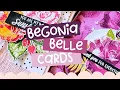 Using the Stampin Up Begonia Belle Stamp Set - Product of the Month July 2026