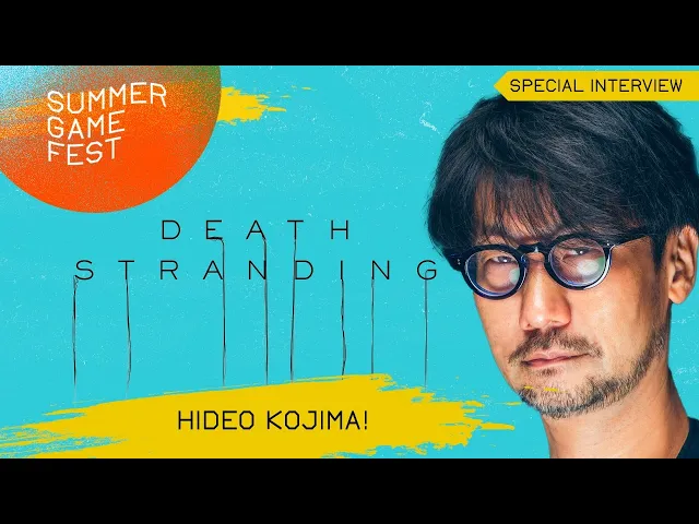 Hideo Kojima Special Interview about Death Stranding PC! (Live Monday)