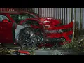 Pacoima CA Vehicle Collision Into Pole Causes Neighborhood Power Outage
