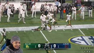 FlightReacts To Baylor Bears vs. Auburn Tigers | Full Game Highlights | 2026!