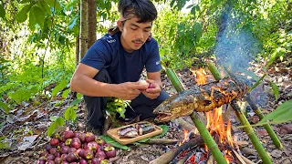 2 Hari Berpetualang 🔥 Mancing Sidat Babon dan panen buah-buahan langka #Kinsurvive