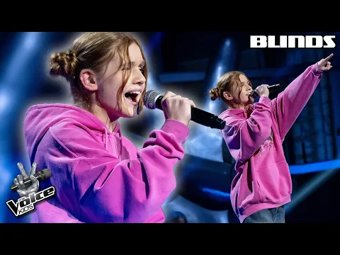 Download MP3 Eminem - Mockingbird (Emma) | Blind Auditions | The Voice Kids 2023