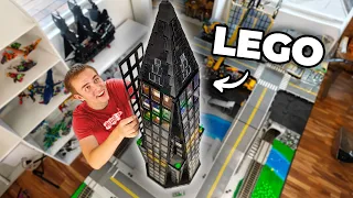 I Built a 4-Foot LEGO Skyscraper