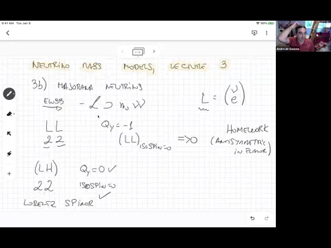 Download MP3 Andre de Gouvea Lecture 3 on Neutrino Mass Models