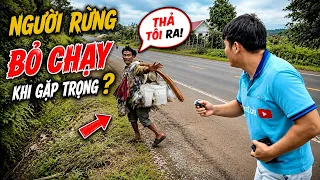 Người Rừng Bất Ngờ Bỏ Chạy Khi Gặp Trọng - Chuyện Gì Đã Xảy Ra?