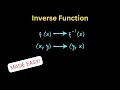 Learn Inverse Functions the Easy Way STEP-BY-STEP GUIDE Pre-Calculus 12 Algebra II