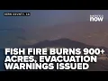 Latest on wildfire burning in Kern County causing evacuation warnings