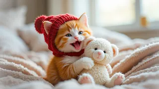 A mother cat will do anything to bring her kittens back to smile 😺 #cat #cutecat #aicat #catlover