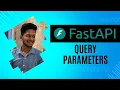 Fast API Query Parameters Fast API in Hindi