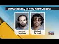 Two Arrested in Franklin County Drug Gun Bust