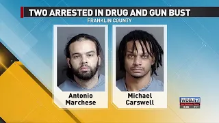 Two Arrested in Franklin County Drug Gun Bust