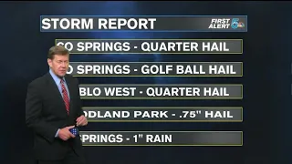 Pueblo under severe thunderstorm warning