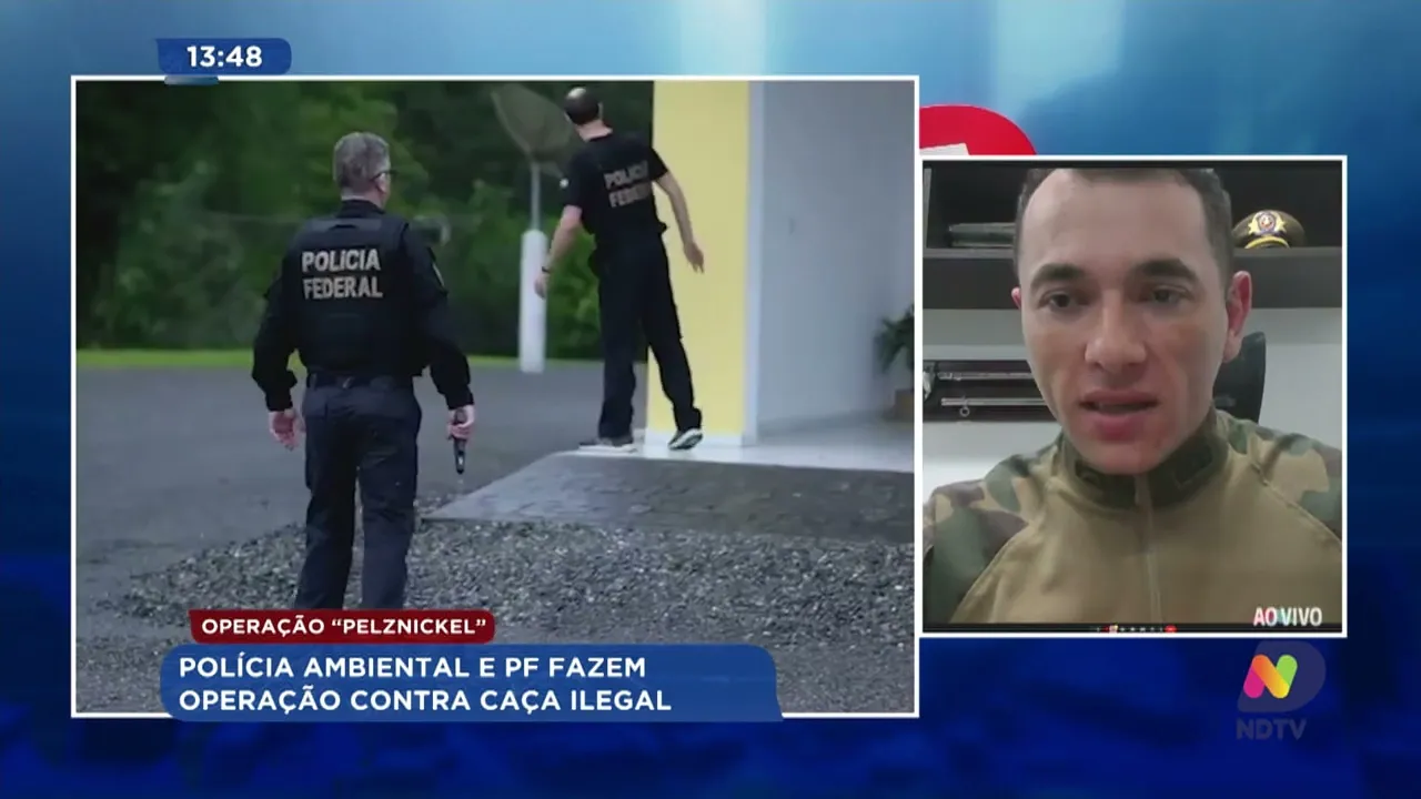 Operação Pelznickel: polícia ambiental e PF fazem operação contra caça ilegal