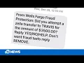 Zelle scam Wells Fargo customers lose thousands after scammers pose as bank employees