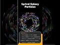 Spiral Galaxy Particle Animation in HTML CSS JS