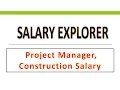 Project manager Salary in
