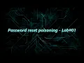 Password reset poisoning - Lab